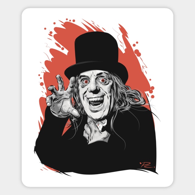 Lon Chaney - An illustration by Paul Cemmick Magnet by PLAYDIGITAL2020